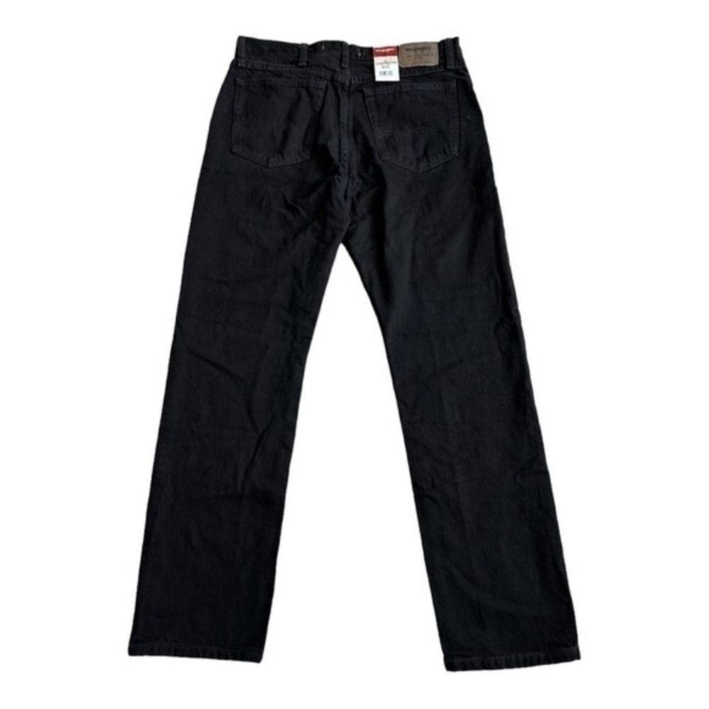 Wrangler Authentics Men's Black Regular Fit Cotton Jeans 34x32 Classic NWT - Picture 5 of 10